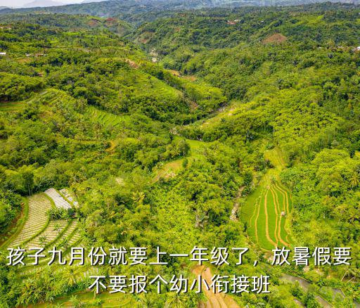 南京幼小銜接暑假班多少錢,放暑假要不要報個幼小銜接班