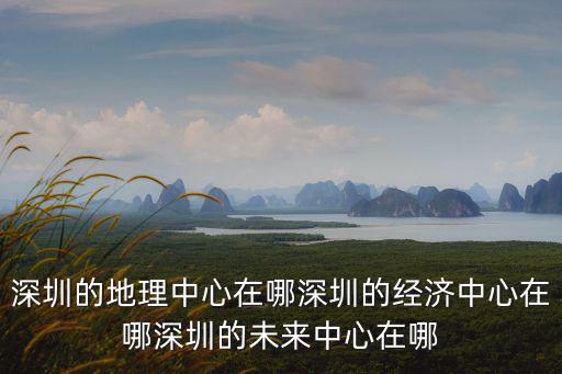 深圳福田區(qū)的中心在哪里,深圳的經(jīng)濟(jì)中心在哪