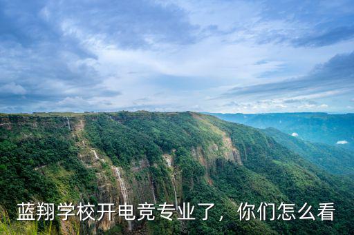 山東藍(lán)翔電競(jìng)專業(yè)學(xué)費(fèi)多少,藍(lán)翔學(xué)校開電競(jìng)專業(yè)了