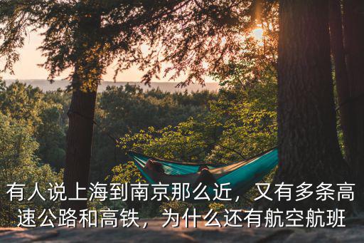 南京多少條高速公路,有人說上海到南京那么近
