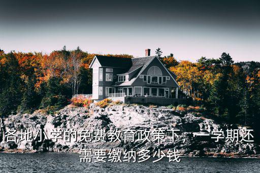 各地小學的免費教育政策下，一學期還需要繳納多少錢