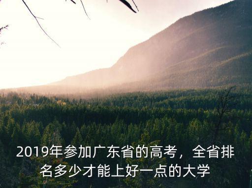 2019廣東高考本科錄取率是多少,廣東高考錄取率為什么這么低