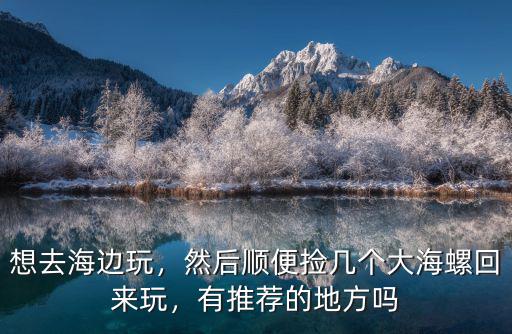 想去海邊玩，然后順便撿幾個大海螺回來玩，有推薦的地方嗎