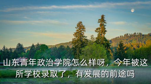山東青年政治學院的學費多少,山東青年政治學院怎么樣呀