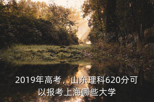 2020年山東考上海大學多少分,2019年高考