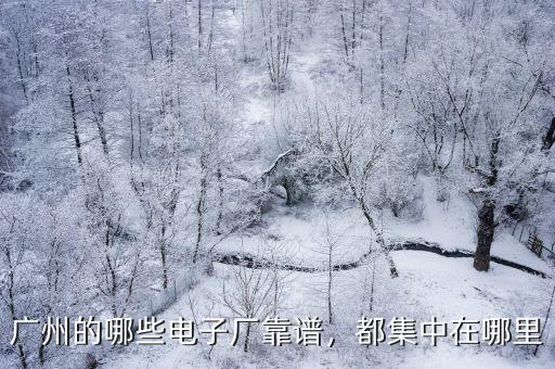 廣州大型工業園區都哪里,廣州哪里有大型的物流園