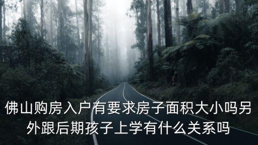 佛山購買多少面積能入戶,佛山公寓能入戶嗎
