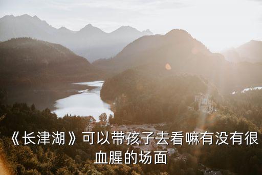 《長津湖》可以帶孩子去看嘛有沒有很血腥的場面