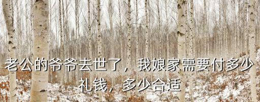 徐州紅白事禮錢多少,禮錢一般都隨多少錢