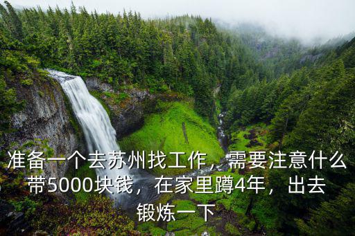 去蘇州工作要帶多少錢一個月多少錢一個月,一個月出行成本大概是多少