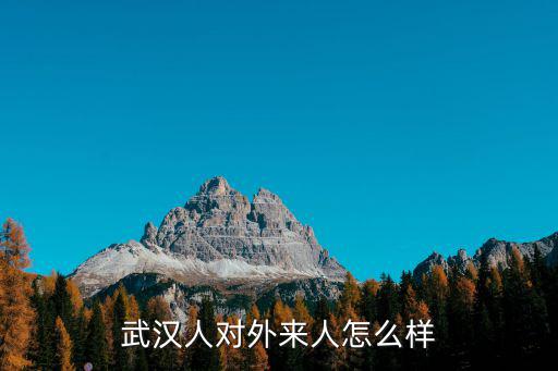 廣州人對(duì)外來人怎么樣,武漢人對(duì)外來人怎么樣
