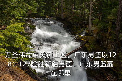 哪里能看到廣東男籃,哪里能看到直播