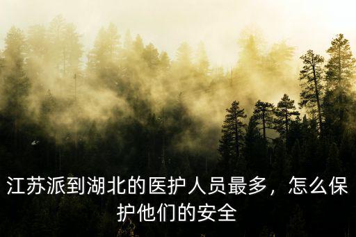 江蘇多少醫護人員去孝感,到今天一共犧牲多少醫護人員