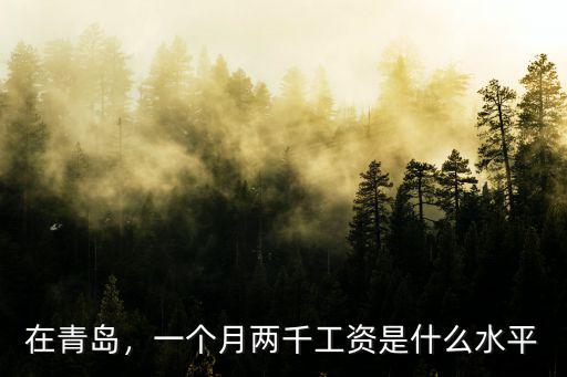 青島鐘點工工資多少錢一個月,在青島一個月工資4500元