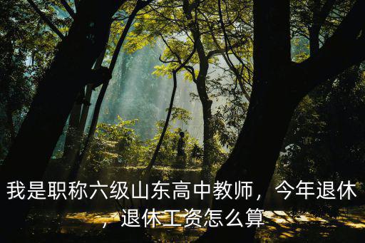 山東高速退休后能拿多少工資,在濟南能拿多少養老金