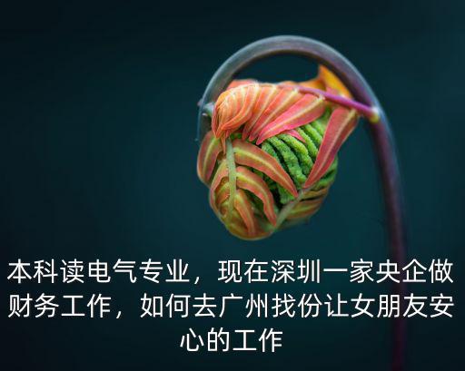 在深圳做財務怎么找工作,現在深圳一家央企做財務工作