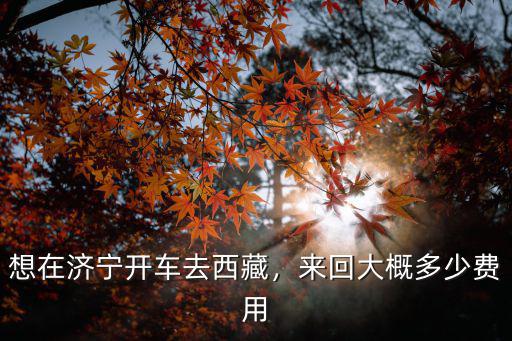 北京去濟寧開車油費多少,來回大概多少費用