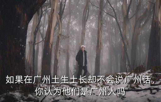你是廣州人的用白話怎么說,用一句話證明你是廣東人