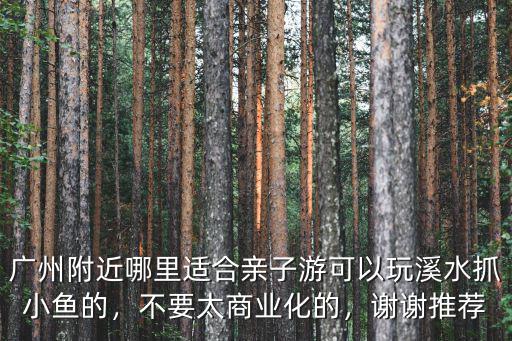 廣州哪里溪流,廣州附近哪里適合親子游
