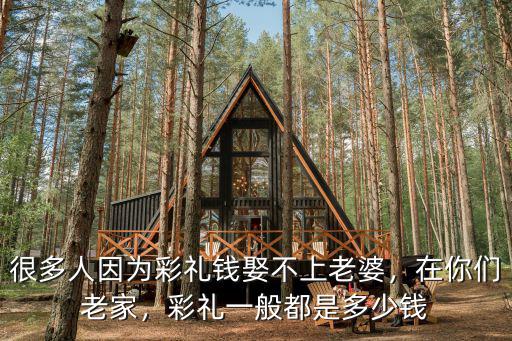 泰安市彩禮是多少錢,很多人因為彩禮錢娶不上老婆