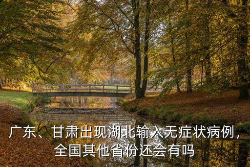 廣東、甘肅出現(xiàn)湖北輸入無癥狀病例，全國其他省份還會(huì)有嗎