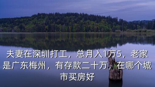深圳城市打工怎么賺錢,夫妻在深圳打工
