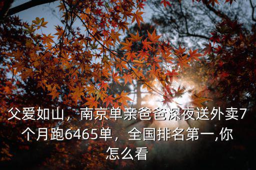 南京外賣一天最多能送多少單,送外賣一個月能賺多少