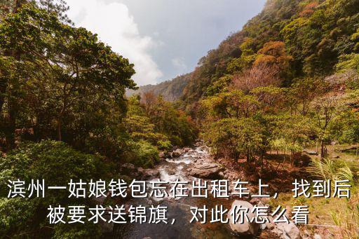 濱州一姑娘錢包忘在出租車上，找到后被要求送錦旗，對此你怎么看