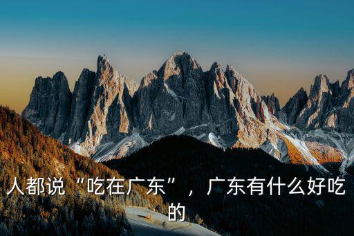 廣東哪里又好吃的家常菜,廣東什么地方的菜好吃