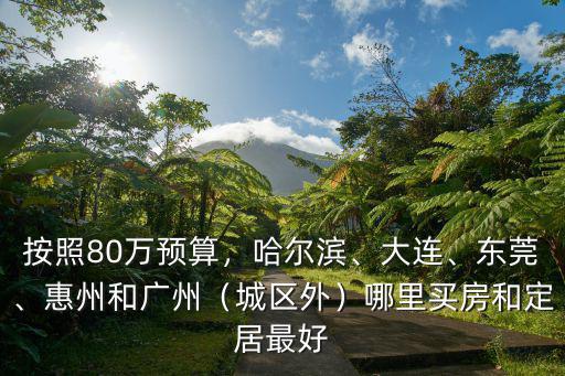 買房養老海南和惠州哪里好,北方人養老買房