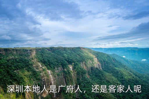 深圳本地人是廣府人，還是客家人呢