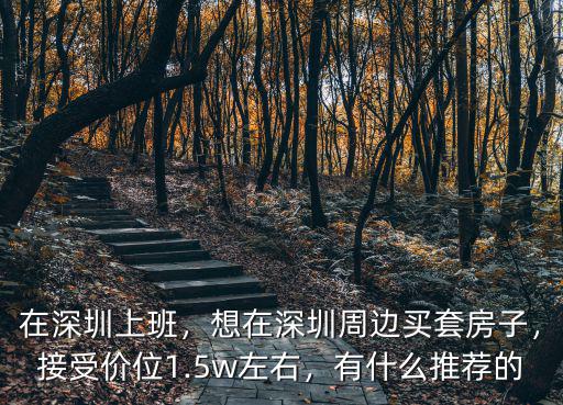在深圳南山上班去哪里買房子好,糾結在哪里買房子好一些