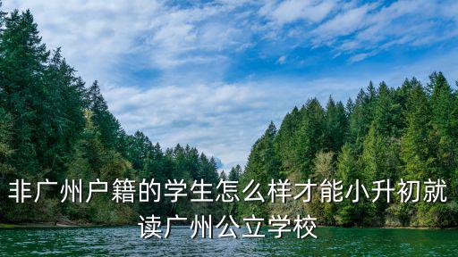廣州小學升初中多少分,在廣州小升初考270分