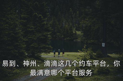 易到、神州、滴滴這幾個約車平臺，你最滿意哪個平臺服務