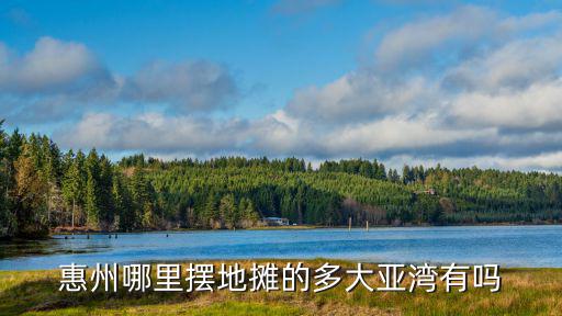 惠州河南岸哪里擺攤,在惠州擺攤賣腸粉是否合適