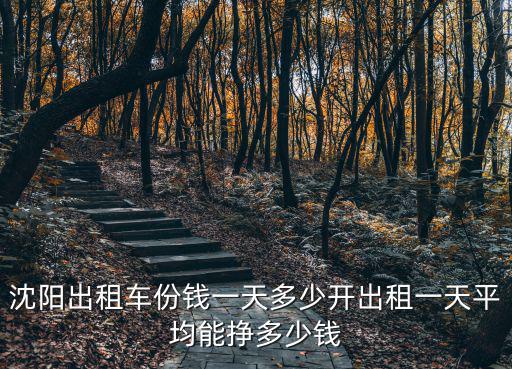 沈陽出租車份錢一天多少開出租一天平均能掙多少錢