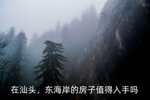 在汕頭，東海岸的房子值得入手嗎