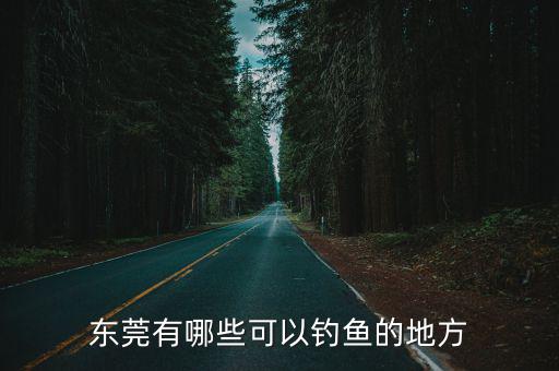 東莞釣魚水庫哪里好玩,東莞有哪些可以釣魚的地方