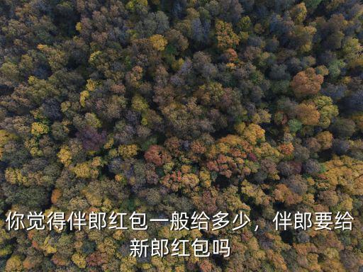 南通伴郎紅包多少,伴郎要給新郎紅包嗎