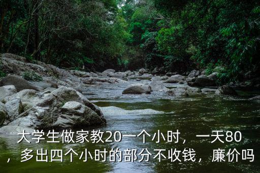 臨沂大學(xué)家教一小時(shí)多少錢(qián),大學(xué)生做家教20一個(gè)小時(shí)