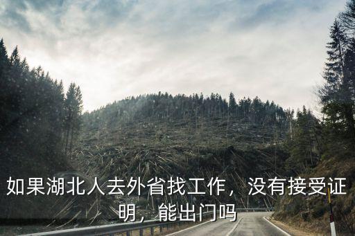 湖北人沒有接收證明怎么去惠州,今年湖北人想去外面找工作