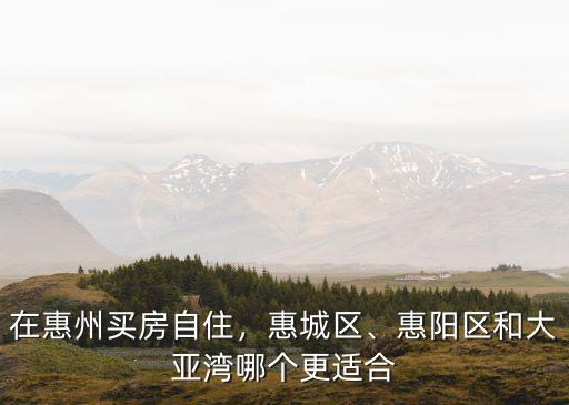 惠州大亞灣區哪里買跑步機,在惠州買房自住