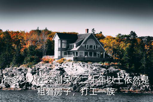 有多少人在深圳呆了二十年以上依然是租著房子，打工一族