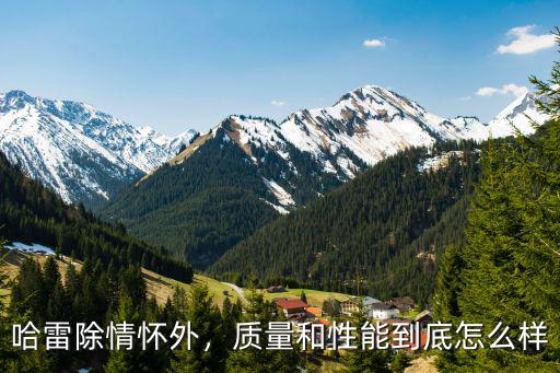 哈雷除情懷外，質量和性能到底怎么樣