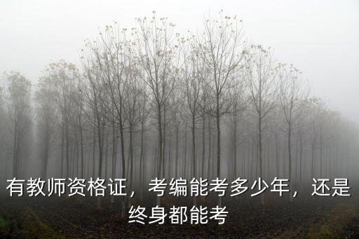 煙臺(tái)教師編制能考到多少歲,有教師資格證