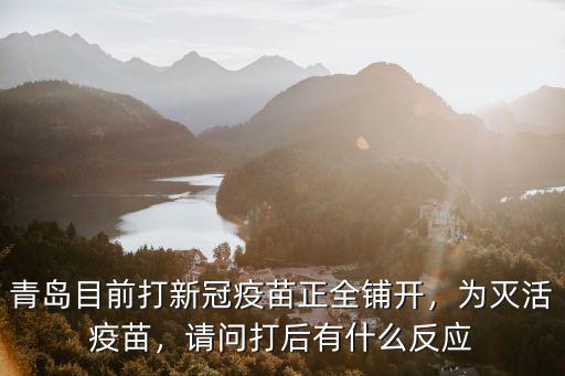 問題疫苗青島有多少,其他批號的疫苗有沒有問題