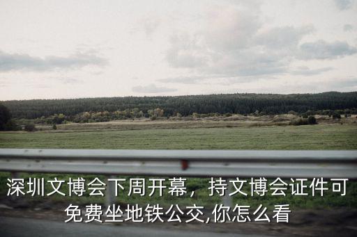 深圳文博會怎么購票,5.20出差深圳文博會