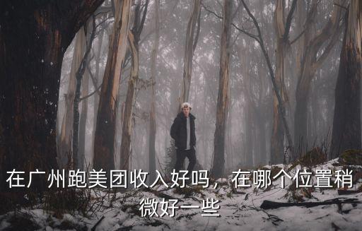 在廣州番禺跑美團怎么跑才可以賺錢,現在在廣州跑美團怎么樣