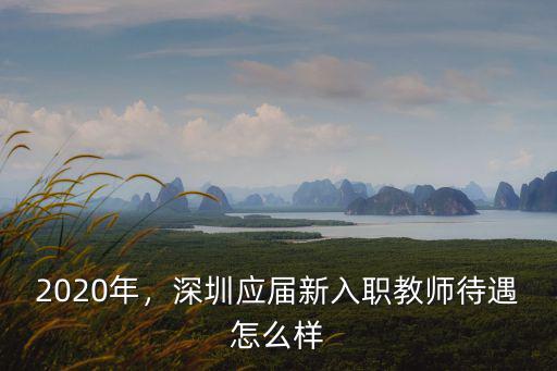 2020年，深圳應(yīng)屆新入職教師待遇怎么樣