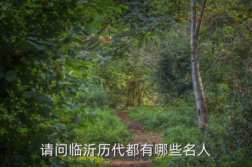臨沂軍人有多少人,請問臨沂歷代都有哪些名人